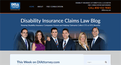 Desktop Screenshot of disabilitylawblog.com